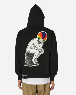 Pleasures Sweatshirts^Discourse Hooded Sweatshirt Black