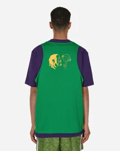 adidas T-Shirts^DJ Kerwin Frost T-Shirt Purple