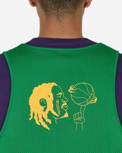 adidas T-Shirts^DJ Kerwin Frost T-Shirt Purple