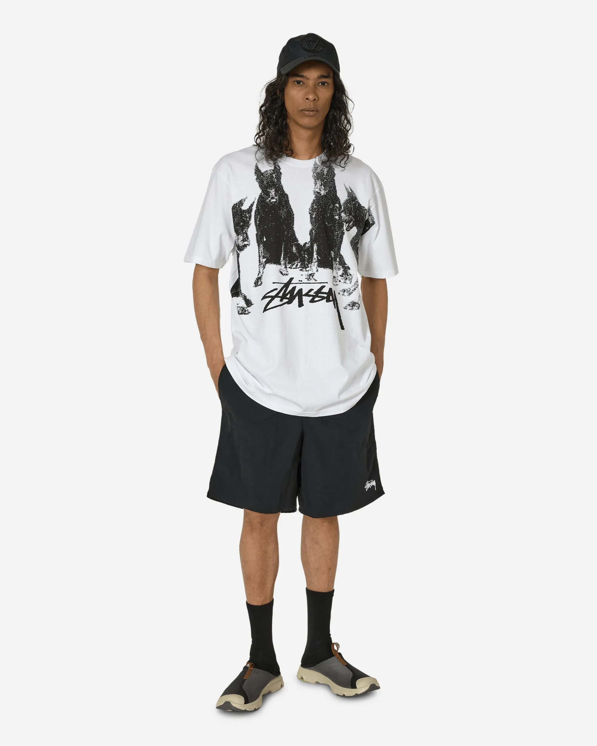 Stüssy T-Shirts^Dobermans T-Shirt White