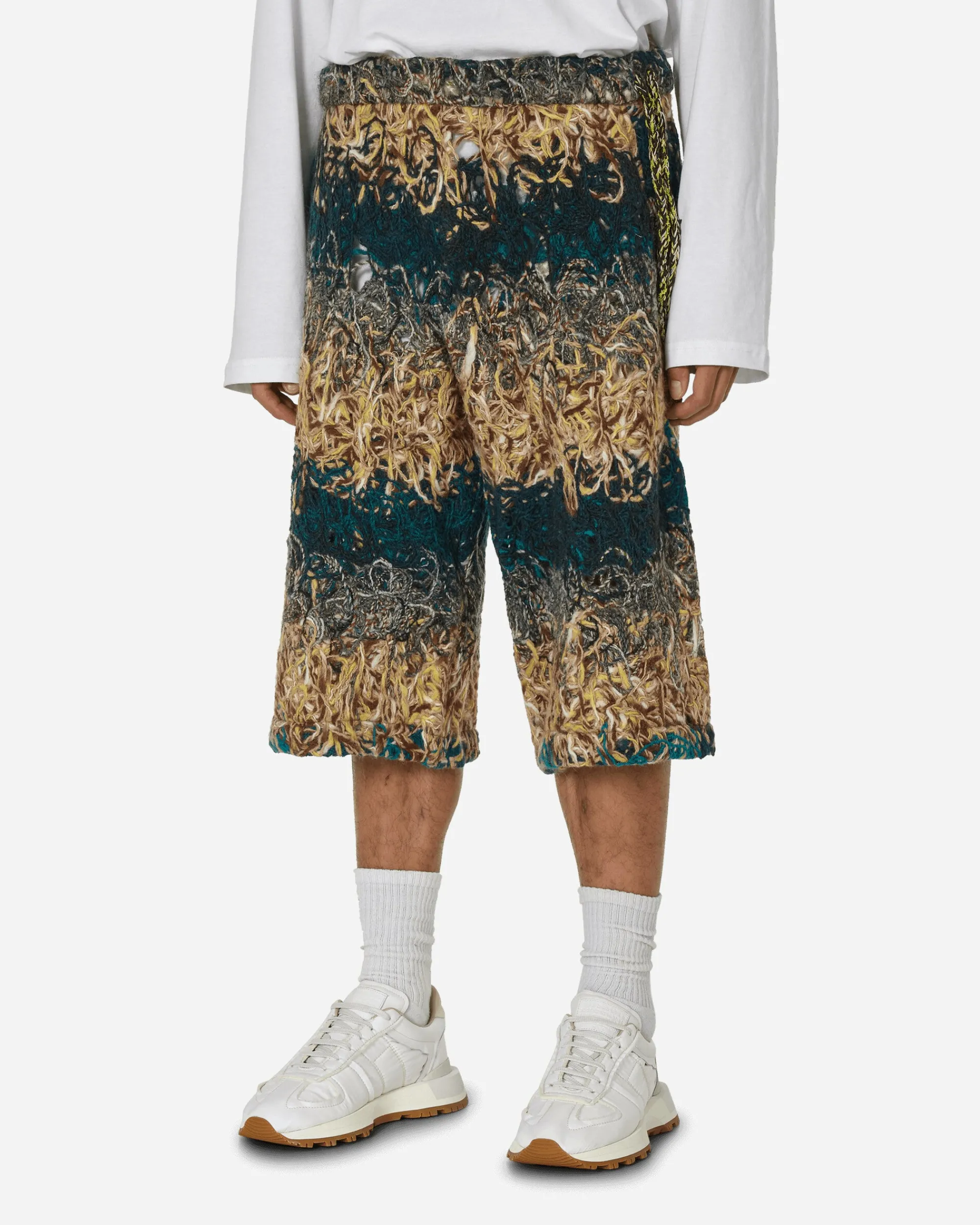 Vitelli Pants^Doomboh Crop-Pants Blue / Sand