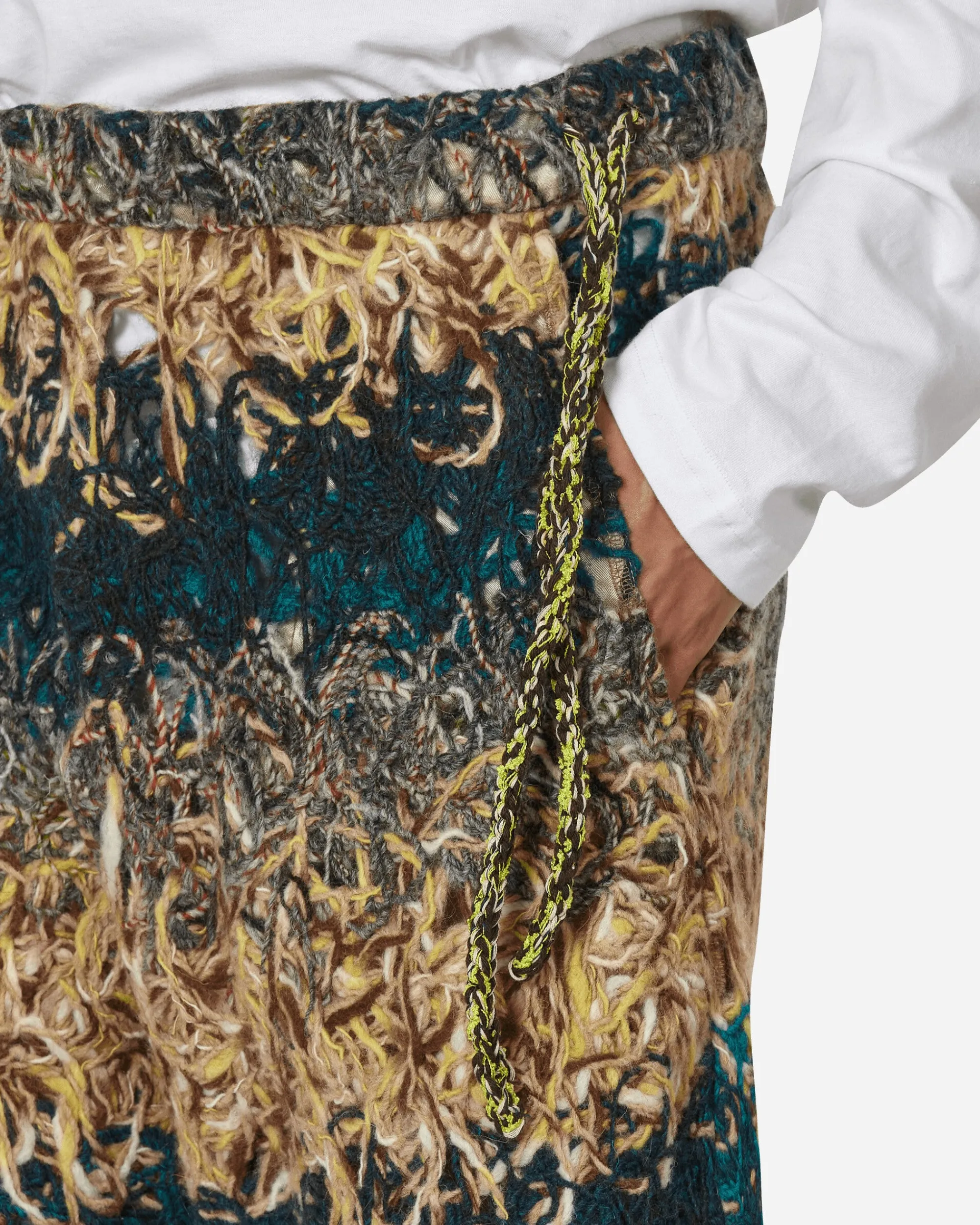 Vitelli Pants^Doomboh Crop-Pants Blue / Sand