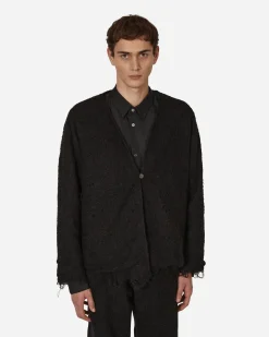 Vitelli Knitwear^Doomboh Lined Cardigan Black