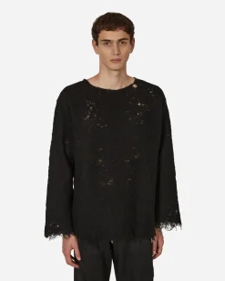 Vitelli Knitwear^Doomboh Lined Sweater Black