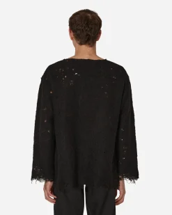 Vitelli Knitwear^Doomboh Lined Sweater Black