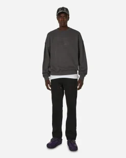 Unaffected Pants^Double Knee Denim Pants Black