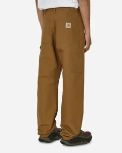 Carhartt WIP Pants^Double Knee Pants Hamilton Brown
