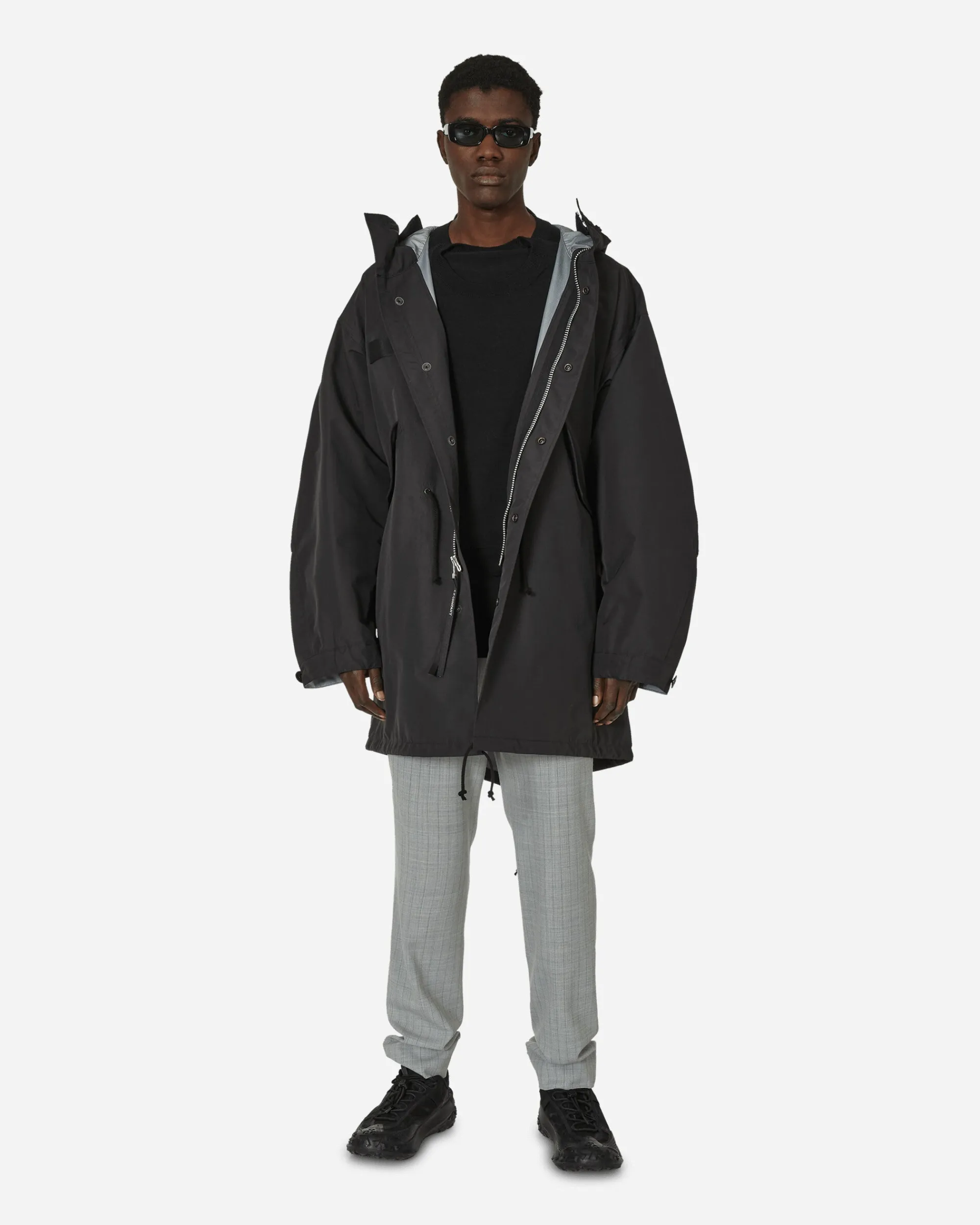 Comme Des Garçons Homme Plus Knitwear^Double Neck Wool Sweater Black