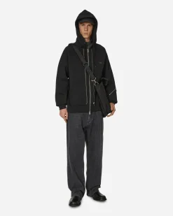 Undercover Sweatshirts^Double Zip Up Hoodie Black