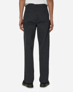 Noah Pants^Double-Pleat Herringbone Pant Navy