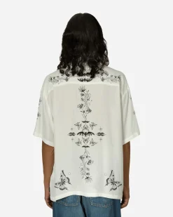 Neighborhood Shirts^Dr. Woo Hawaiian Shirt White