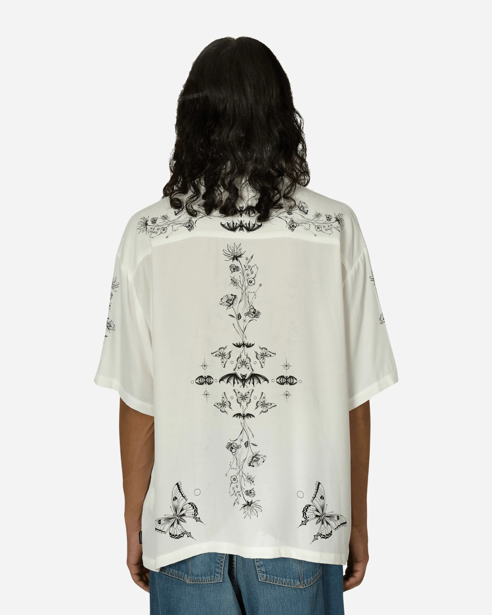 Neighborhood Shirts^Dr. Woo Hawaiian Shirt White