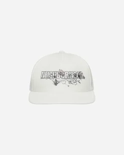 Neighborhood Hats|Hats^Dr. Woo Mesh Cap White