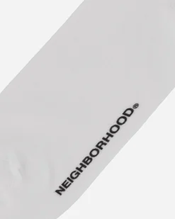 Neighborhood Underwear^Dr. Woo Socks White