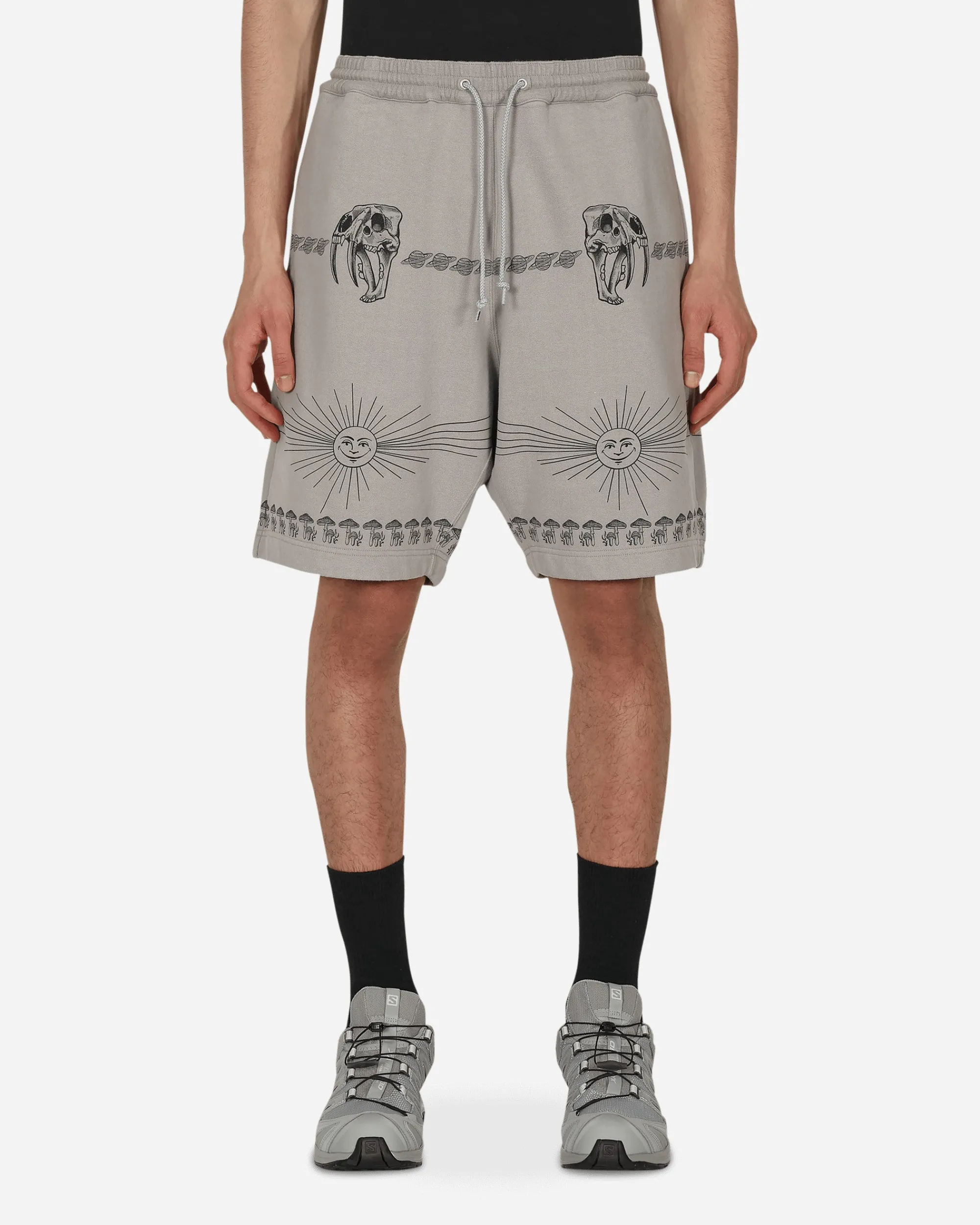 Neighborhood Shorts^Dr. Woo Sweatshorts Grey