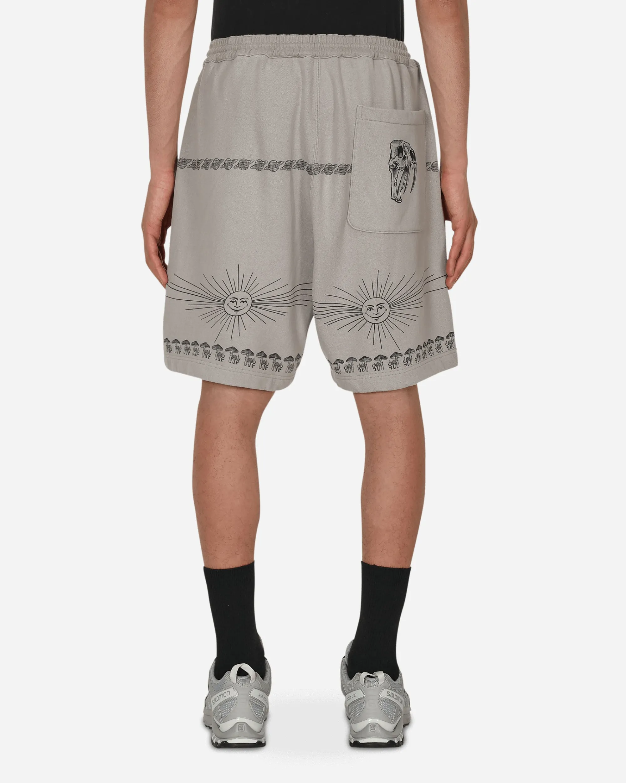 Neighborhood Shorts^Dr. Woo Sweatshorts Grey
