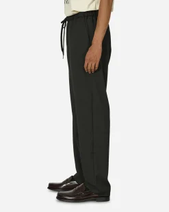MM6 Maison Margiela Pants^Drawstring Tailored Trousers Black
