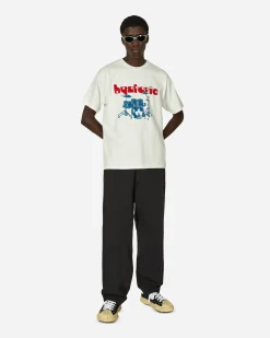 Hysteric Glamour T-Shirts^Drum Kit T-Shirt Dirty White