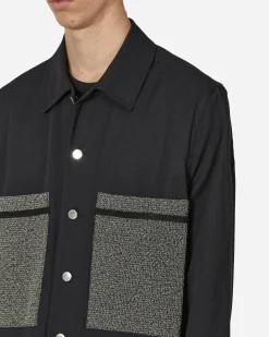 Song for the Mute Coats And Jackets^Dry Cotton Box Jacket Black