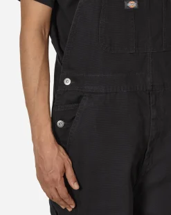 Dickies Pants^Duck Canvas Classic Bib Black