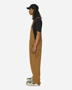 Dickies Pants^Duck Canvas Classic Bib Stone Washed Brown