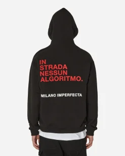 Iuter Sweatshirts^DUMBO Milano Imperfecta Hooded Sweatshirts Black