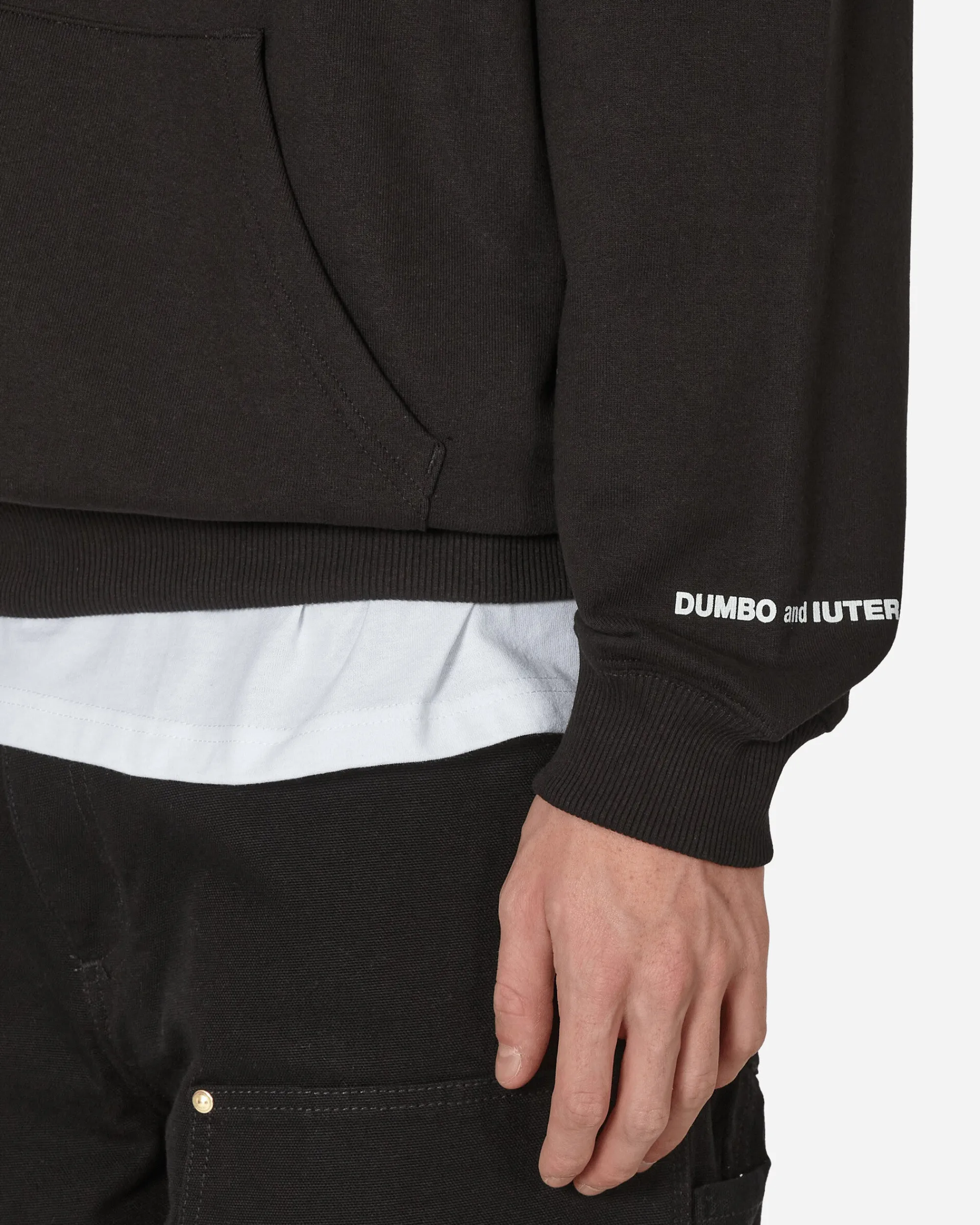 Iuter Sweatshirts^DUMBO Milano Imperfecta Hooded Sweatshirts Black
