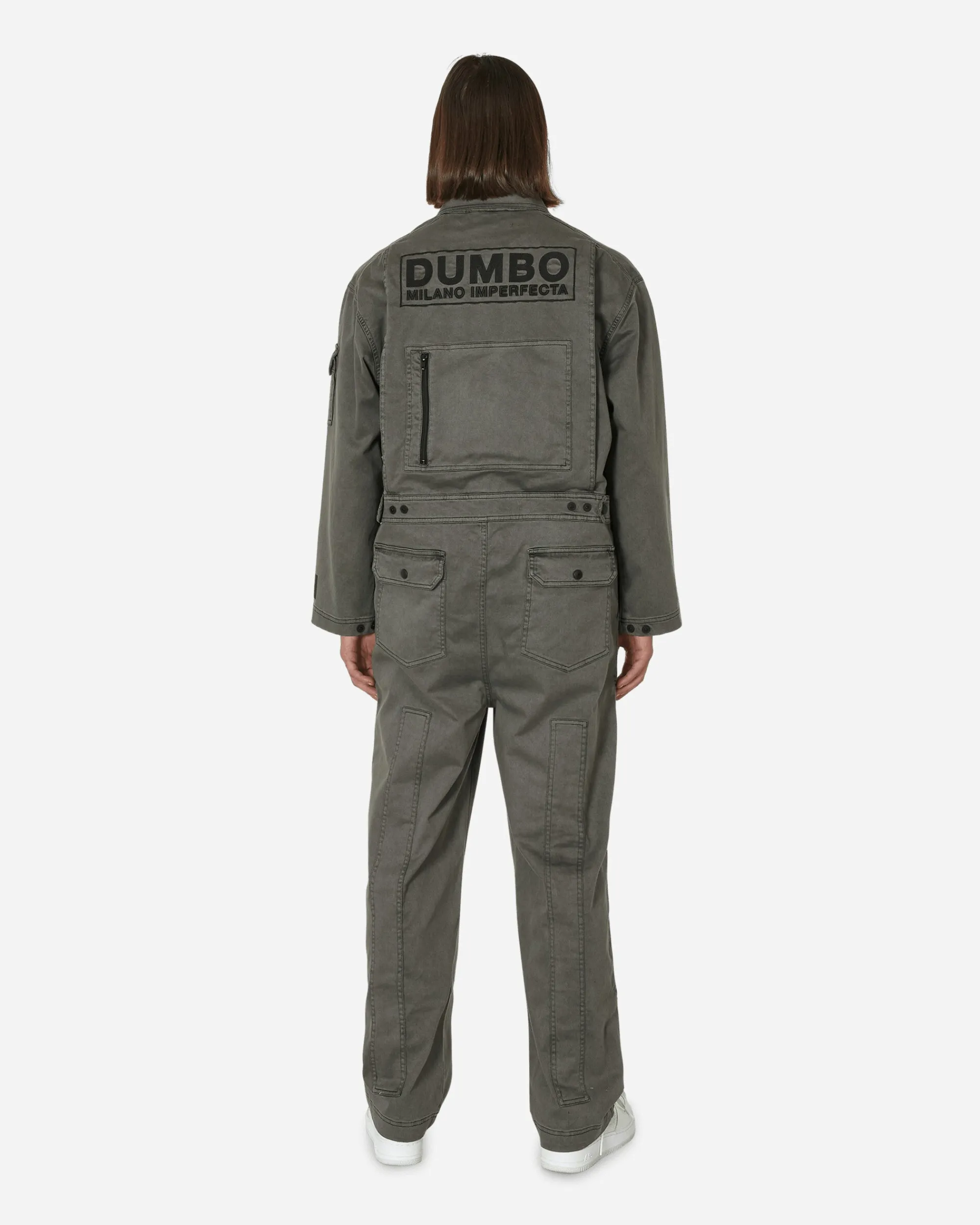Iuter Pants^DUMBO Milano Imperfecta Jumpsuit Dark Grey