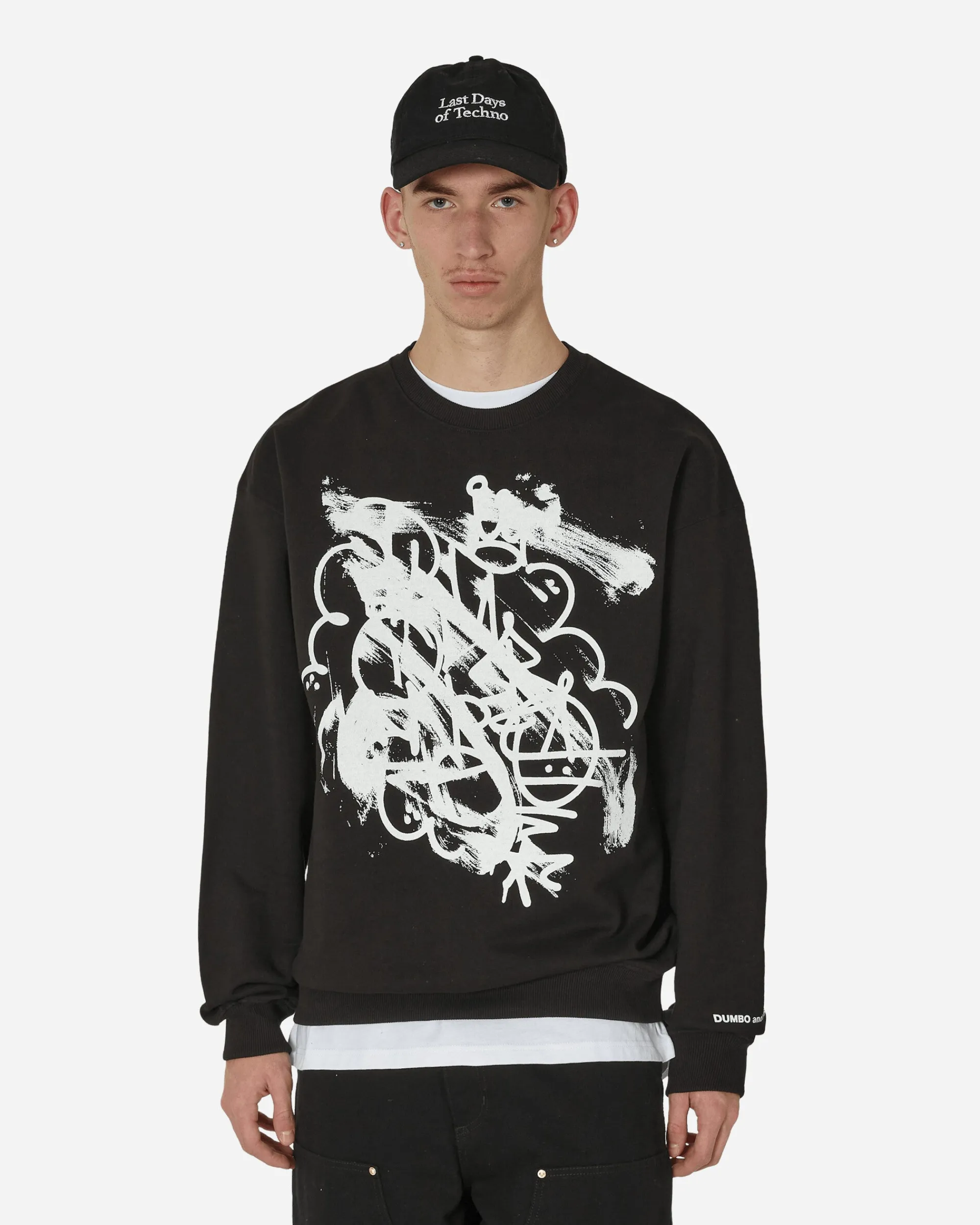 Iuter Sweatshirts^DUMBO Milano Imperfecta The Day After Crewneck Sweatshirt Black