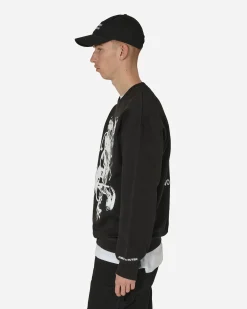 Iuter Sweatshirts^DUMBO Milano Imperfecta The Day After Crewneck Sweatshirt Black