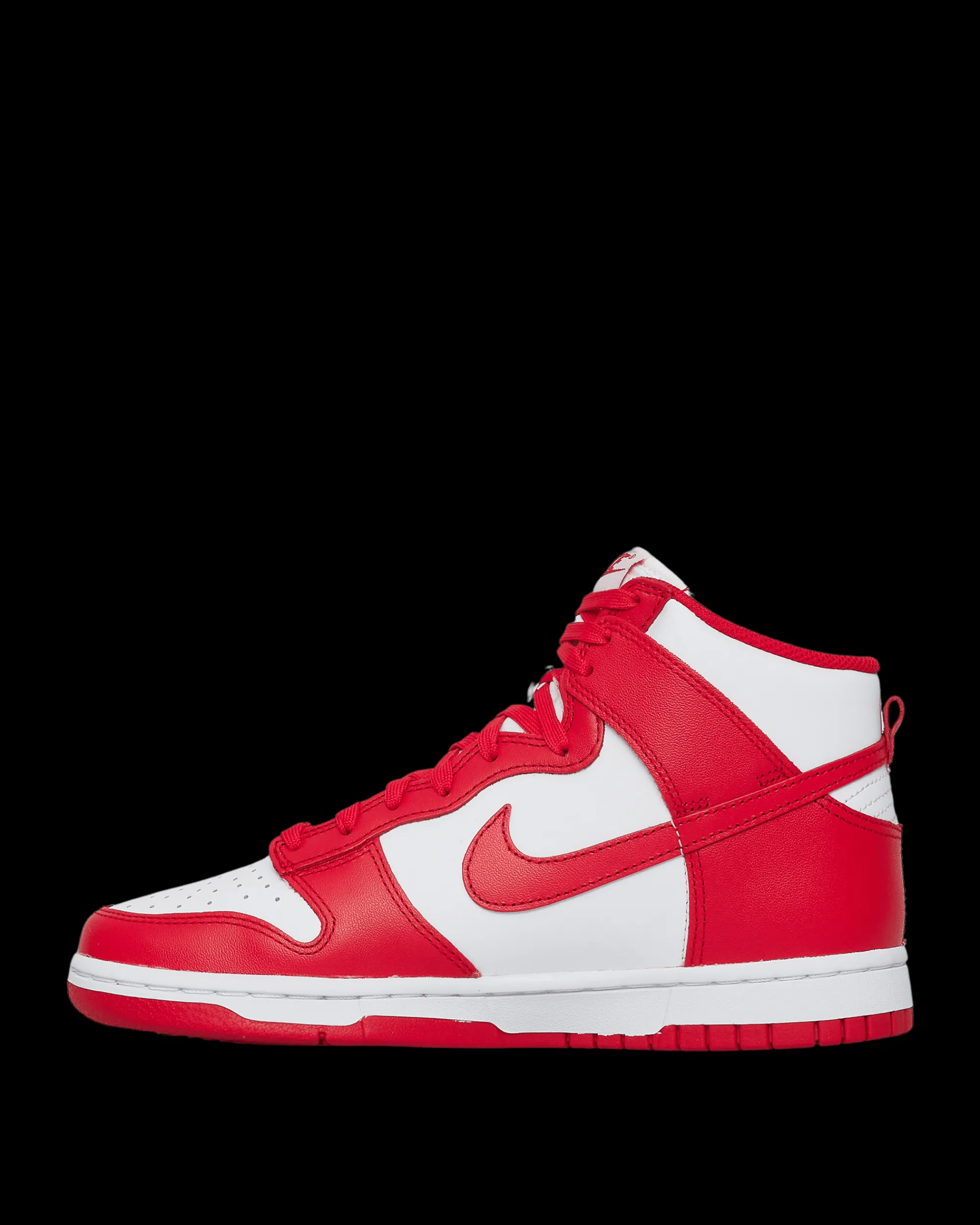 Nike Sneakers·High|Sneakers^Dunk High Retro Sneakers White / University Red