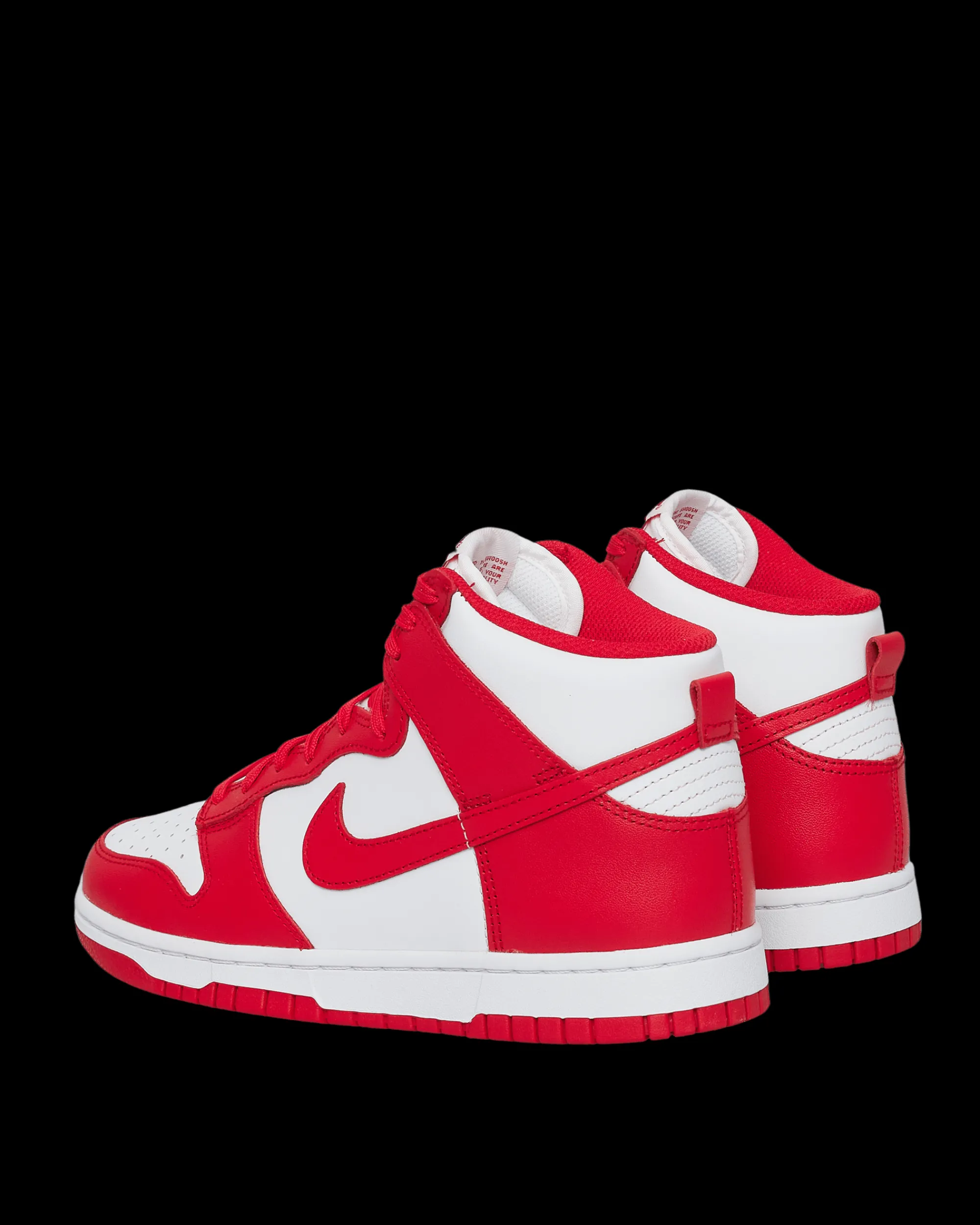 Nike Sneakers·High|Sneakers^Dunk High Retro Sneakers White / University Red