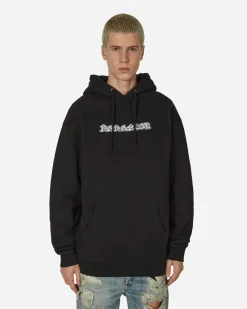 Paradis3 Sweatshirts^Dystopia Embroidered Hoodie Black