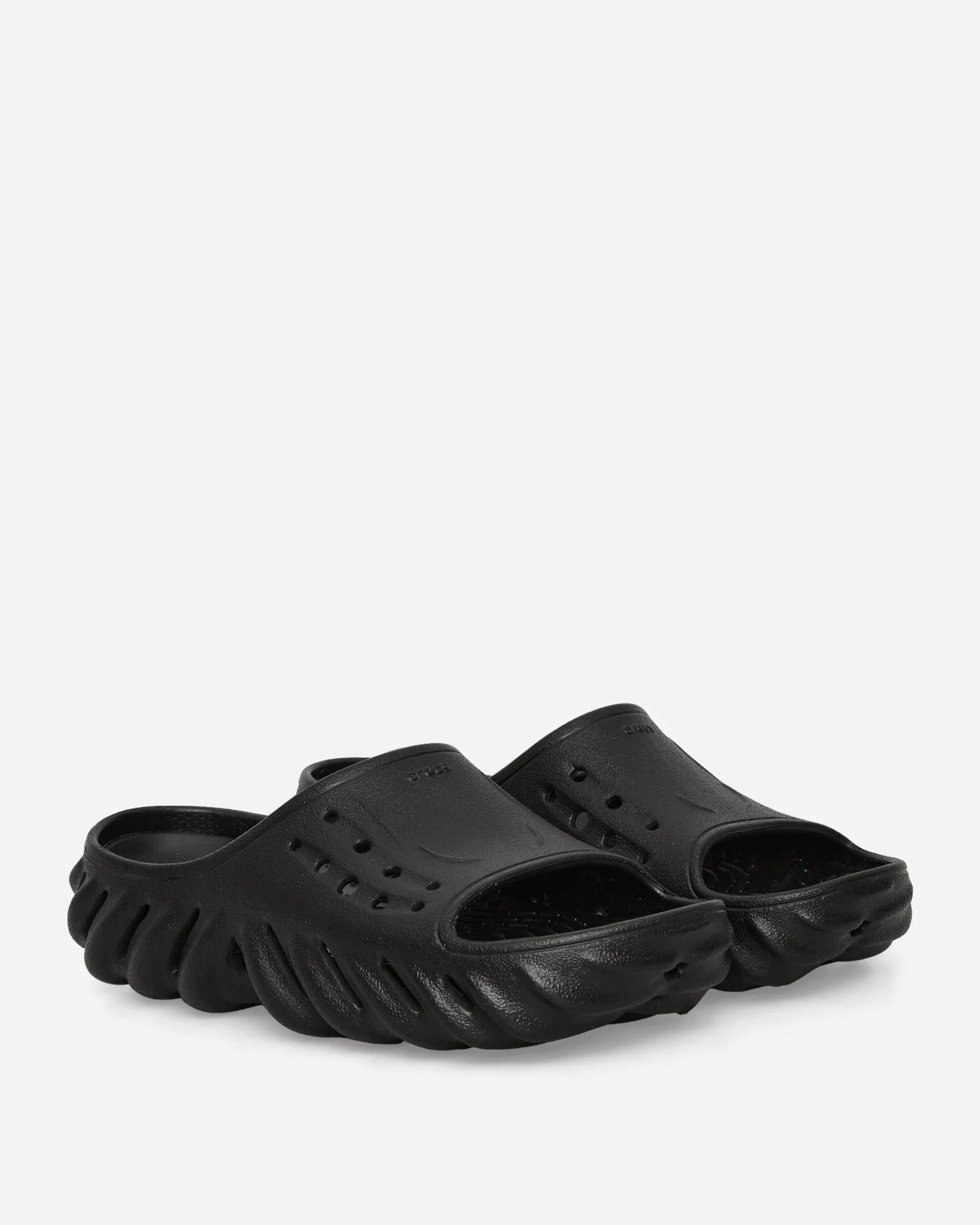 Crocs Sandals And Slides|Sandals And Slides^Echo Slides Black