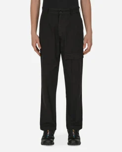 Awake NY Pants^Embroidered Cargo Pants Black