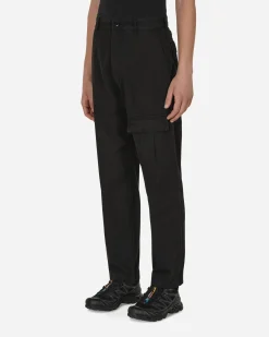 Awake NY Pants^Embroidered Cargo Pants Black