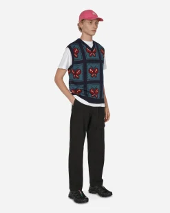 Awake NY Pants^Embroidered Cargo Pants Black