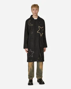Sky High Farm Coats And Jackets^Embroidered Constellation Coat Black