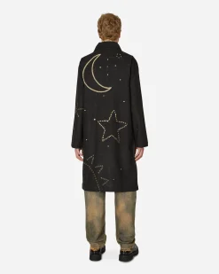 Sky High Farm Coats And Jackets^Embroidered Constellation Coat Black