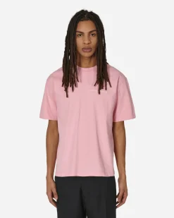 Stockholm (Surfboard) Club T-Shirts^Embroidered Logo T-Shirt Pink