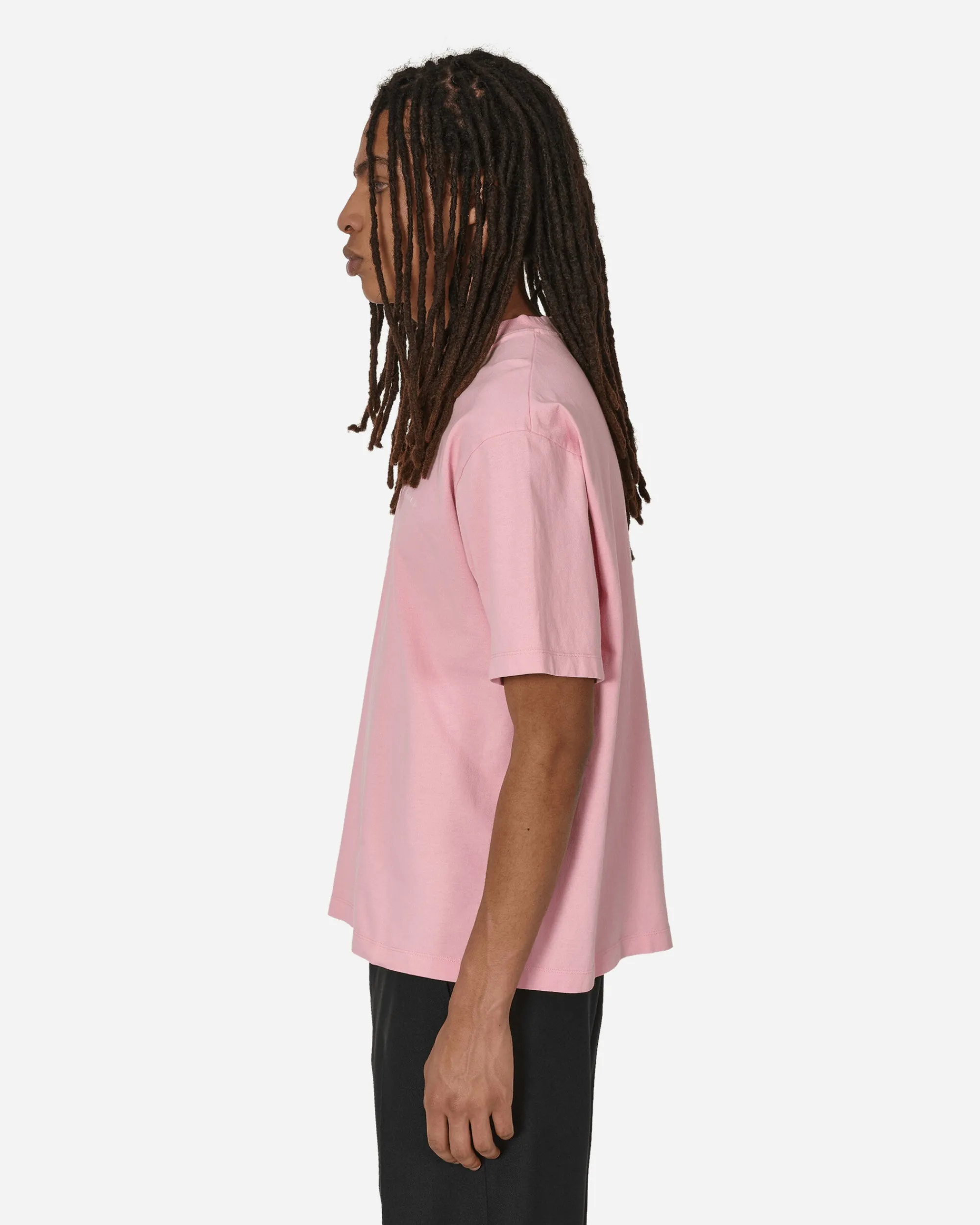 Stockholm (Surfboard) Club T-Shirts^Embroidered Logo T-Shirt Pink