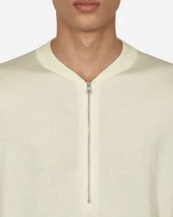 Nike T-Shirts^ESC Wool Half-Zip Top White