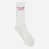 Guess USA Underwear^Evan Socks White
