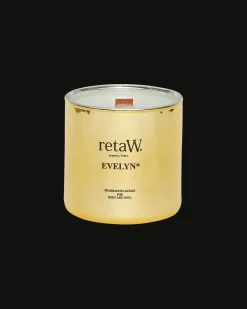 retaW Home^Evelyn* Candle Yellow