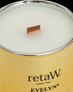 retaW Home^Evelyn* Candle Yellow