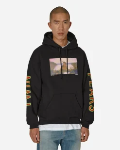 Iuter Sweatshirts^Evil Hooded Sweatshirt Black