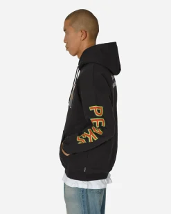 Iuter Sweatshirts^Evil Hooded Sweatshirt Black
