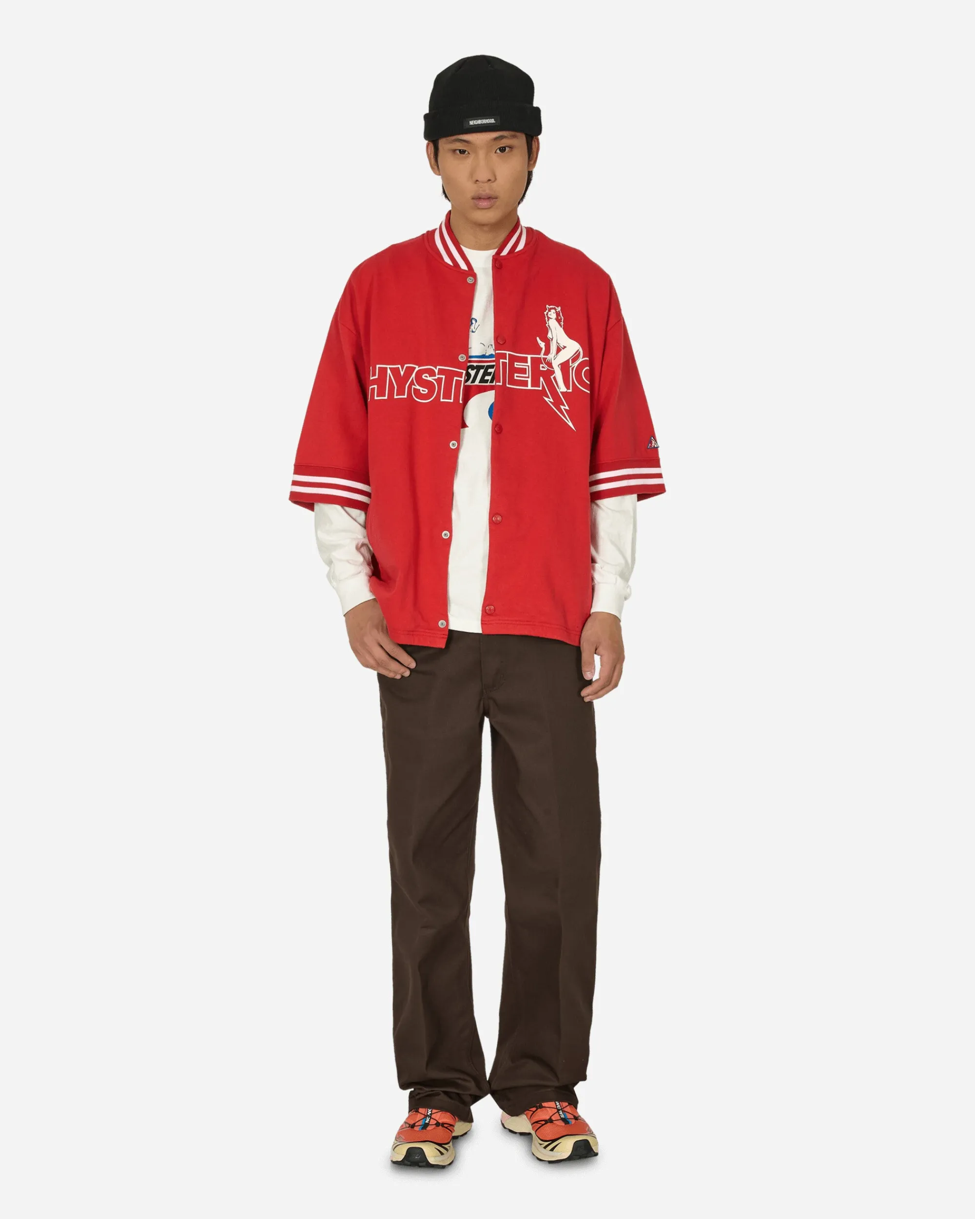 Hysteric Glamour T-Shirts^Evil Rock Jumper Red