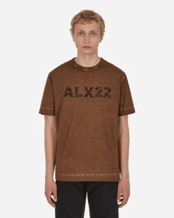 1017 ALYX 9SM T-Shirts^Exclusive Logo T-Shirt Brown