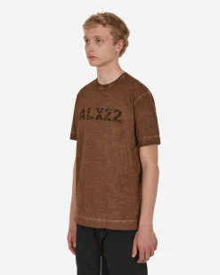 1017 ALYX 9SM T-Shirts^Exclusive Logo T-Shirt Brown